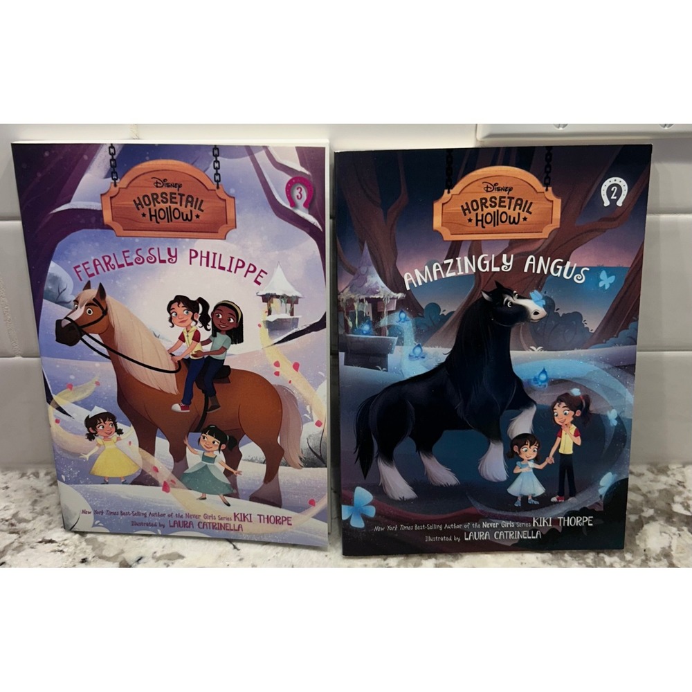 Disney Horsetail‎ Hollow Books Fearlessly Philippe Amazingly Angus Kiki Thorpe